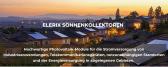 Solar Module und Verkabelung