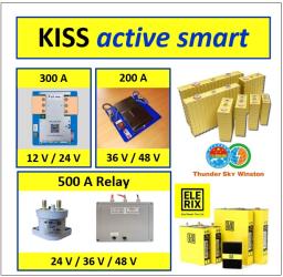 KISS LiFePo4 / LYP Smart active Batteriesystem
