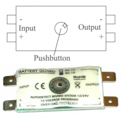 Batteriewächter Relaisfrei BG10 12/24V 10A 