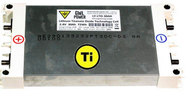 LTO 2.4V 30AH 