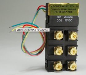 Relais 80A, 3 POL (INSG. 240A) 