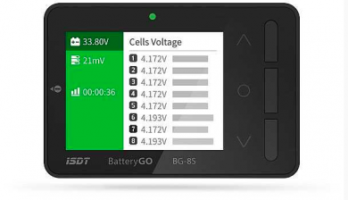 iSDT BG-8S inkl. 9-poliges Anschlusskabel 