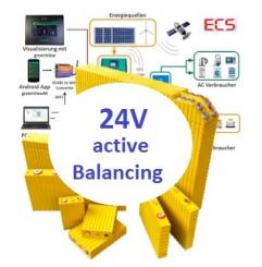 ECS Komplettset 24Vh (active balancing) 