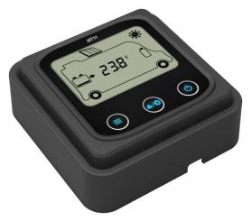 Statusanzeige für Solar MPPT DuoRacer 