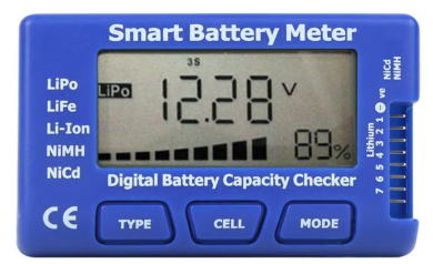 Smart Battery Meter 1-7 Zellen 