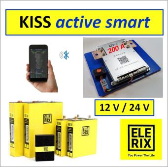 KISS active smart ELERIX Batteriesysteme 100 Ah (L100K) | 12V