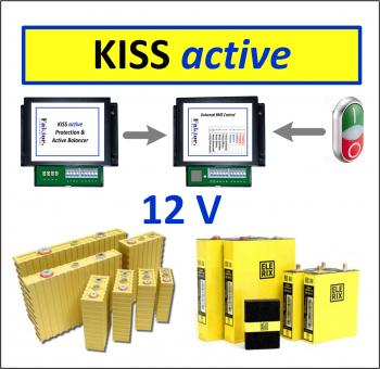 KISS active Komplettsystem 12V ELERIX ohne Monitor 