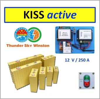 KISS active Komplettsystem 12V WINSTON ohne Monitor 