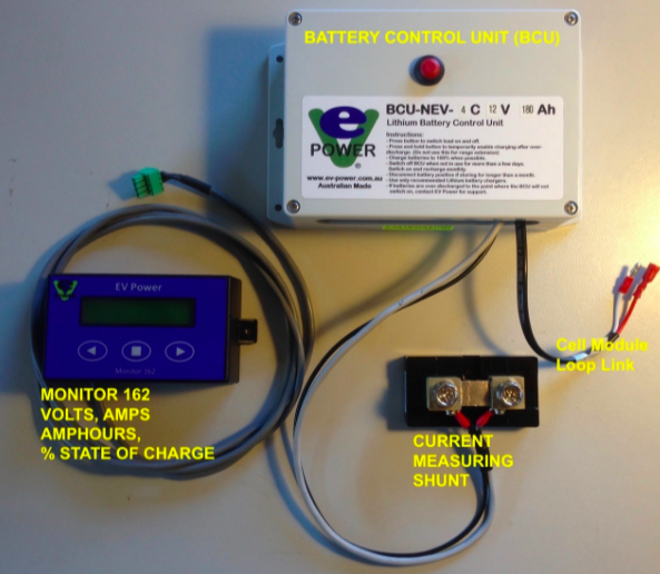 Faktor Shop  LiFePo4 Battery Control Einheit 12 - 48V mit OLED Bildschirm